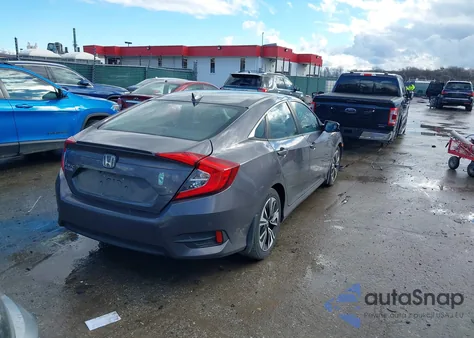 2017 Honda Civic Ex-T from USA, damaged, VIN 2HGFC1F33HH655433